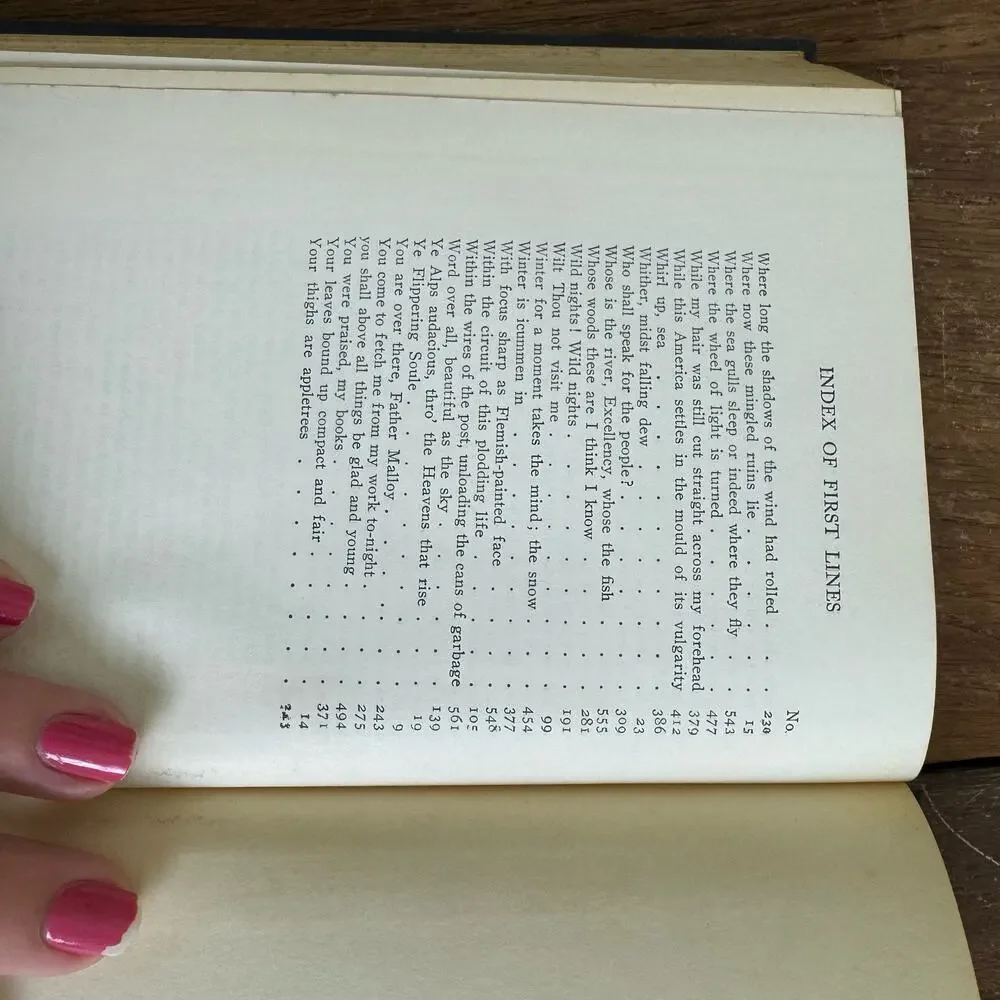 The Oxford Book Of American Verse‎ Hardcover 8th Printing 1962 Poe Hemingway